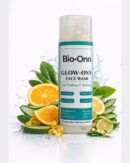 Bio-Onn hydrating aqua face wash with aloe vera and green tea.