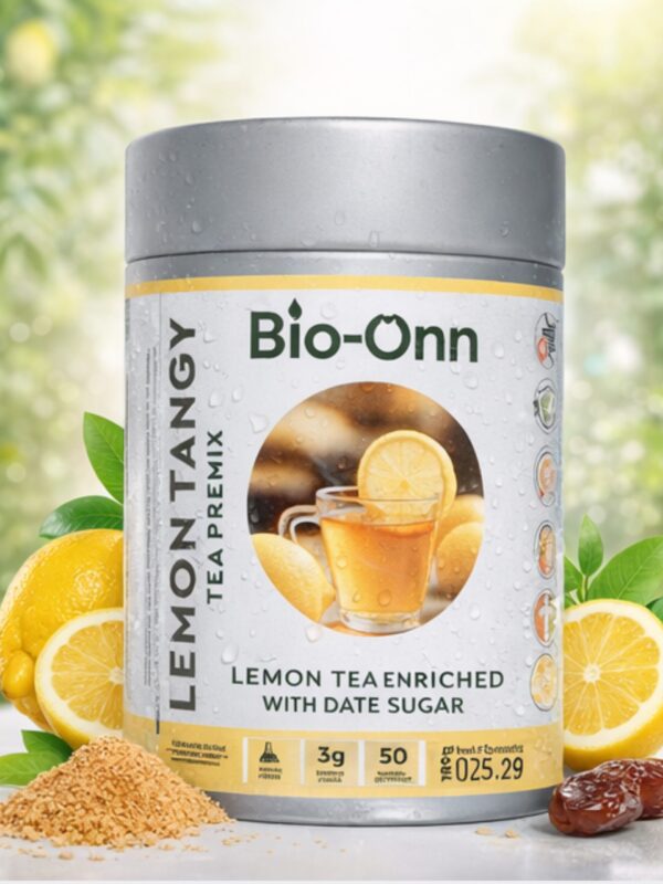 Bio-Onn natural lemon tea premix for detox and immunity.