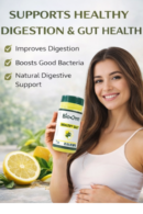 Bio-Onn Healthy Gut Powder for natural constipation relief and digestive health.